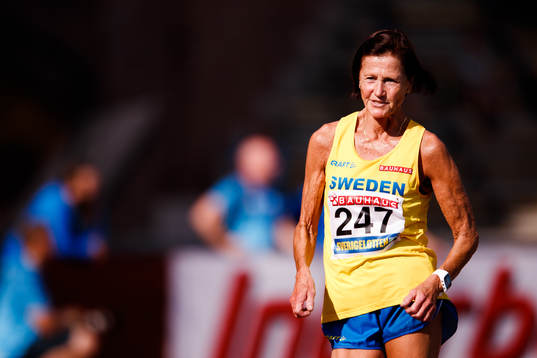 Siv Karlström of Sweden
