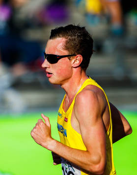 Kalle Berglund of Sweden