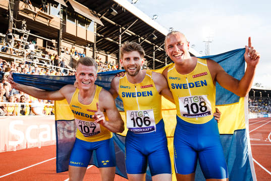 Nick Ekelund-Arenander, Felix Francois and Anton Sigurdsson