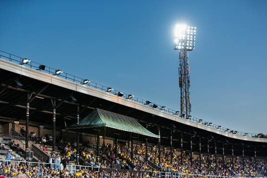 Generel view of the stands