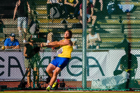 Oscar Vestlund of Sweden
