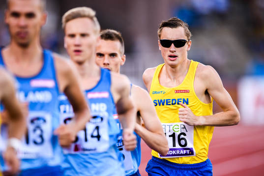 Kalle Berglund of Sweden