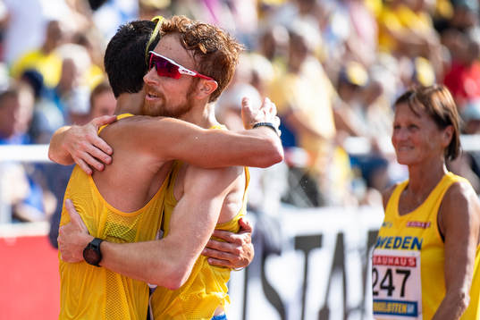 Perseus Karlström of Sweden and Anders Hansson of Sweden