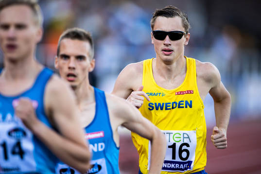 Kalle Berglund of Sweden