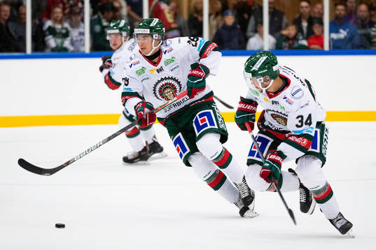 Frölundas Johan Sundström och Theodor Lennström