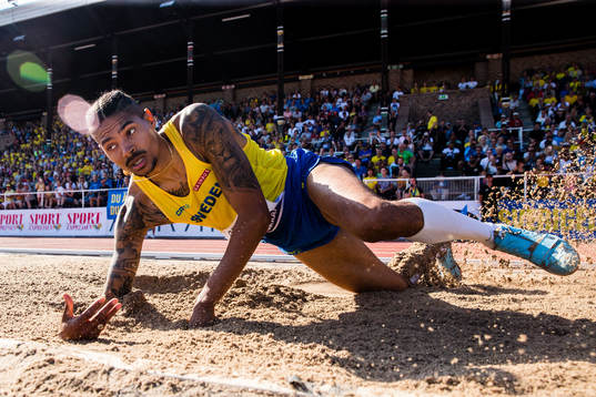 Michel Tornéus of Sweden men's long jump