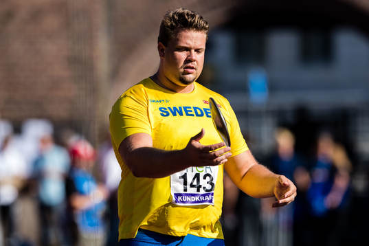 Daniel Ståhl of Sweden