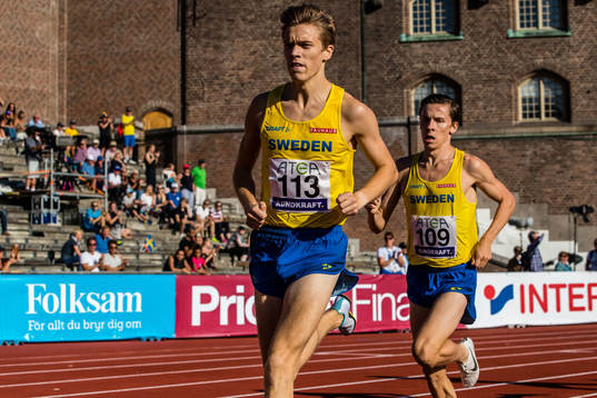 Emil Danielsson of Sweden and Andreas Almgren of Sweden in