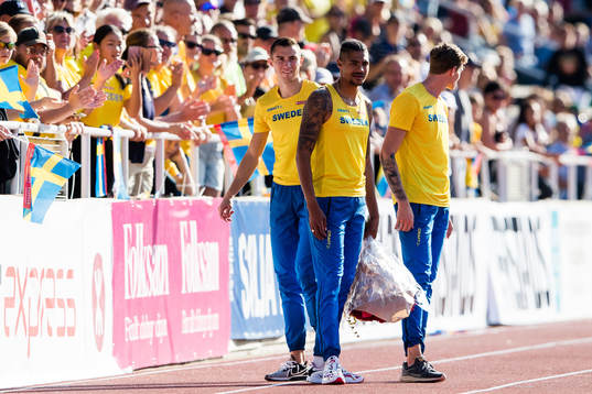 Thobias Montler, Michel Tornéus and Andreas Carlsson of