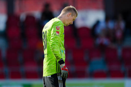 Östers målvakt Tobias Andersson