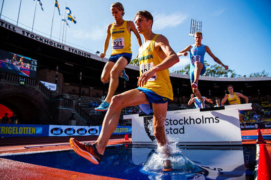 Emil Blomberg of Sweden and Vidar Johansson of Sweden men's