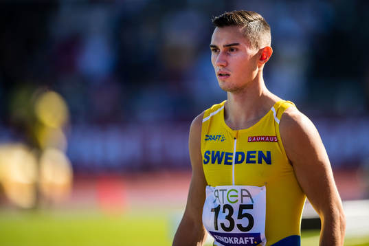 Thobias Montler of Sweden men's long jump