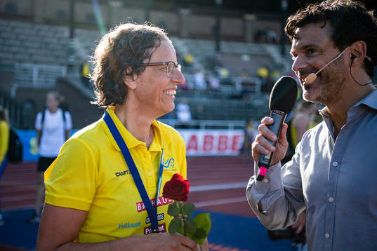Karin Torneklint, coach of Sweden