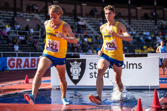 Vidar Johansson of Sweden and Emil Blomberg of Sweden