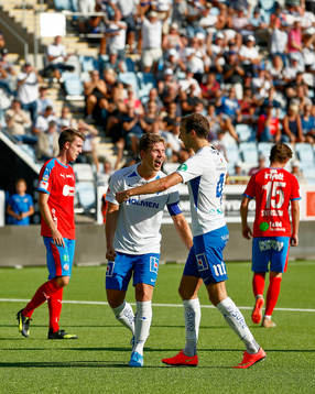 IFK Norrköpings Alexander Fransson och Lars Krogh Gerson
