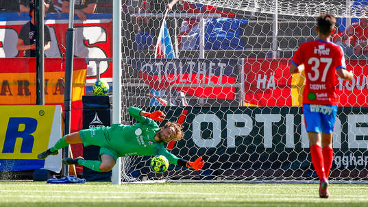 Helsingborgs målvakt Anders Lindegaard