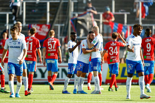IFK Norrköpings Sead Haksabanovic  och Kalle Holmberg