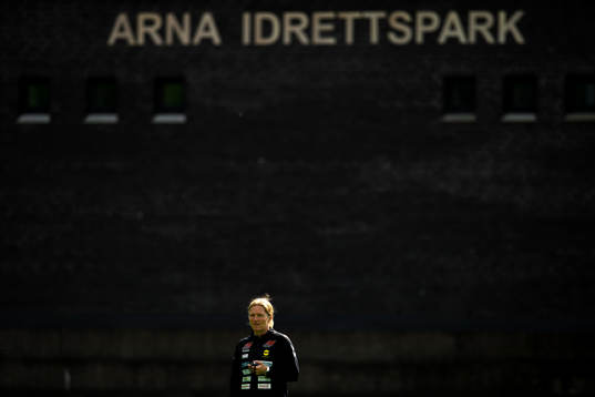 Hege Riise, head coach of LSK Kvinner