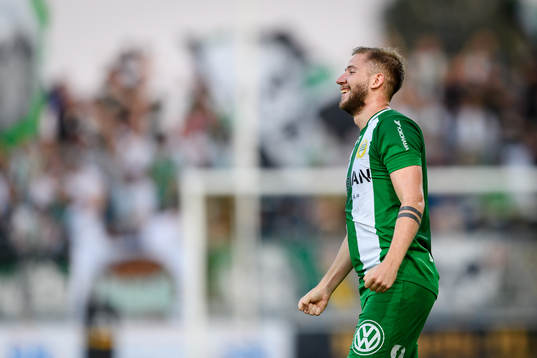 Hammarbys Darijan Bojanic jublar