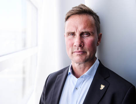 Roger Rönnberg, Head coach of Frölunda poses for a