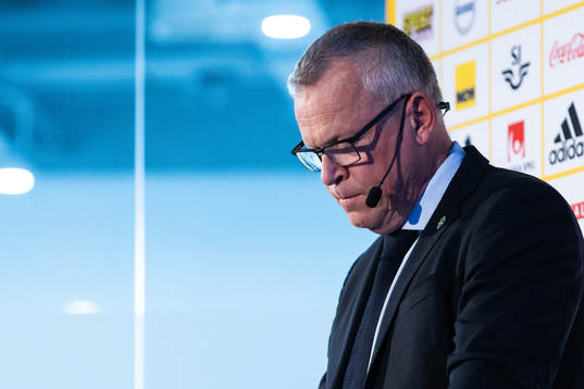 Head coach Janne Andersson of Sweden