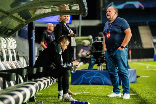 Tove Moe Dyrhaug, managing director at Rosenborg, Eirik