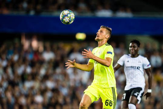 Emir Dilaver of Dinamo Zagreb