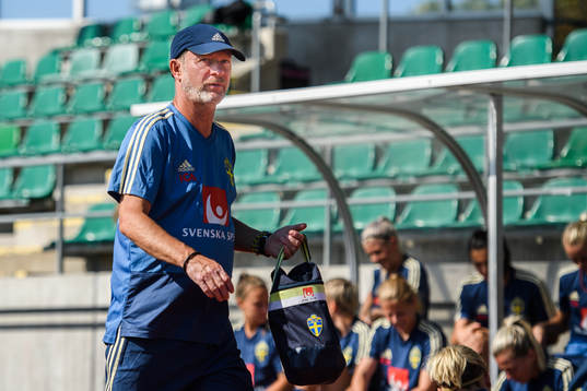 Peter Gerhardsson, head coach of the Swedish national women