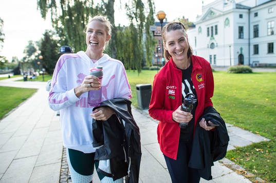 Sofie Skoog och Erika Kinsey