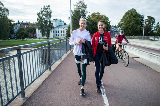 Sofie Skoog och Erika Kinsey