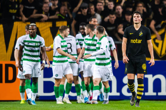 Daniel Granli of AIK looks dejected