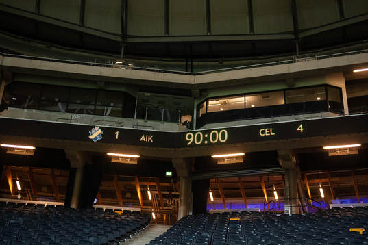 The score board
