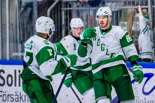 Bläddra bland fler bilder av Ishockey, Träningsmatch, Rögle - Växjö