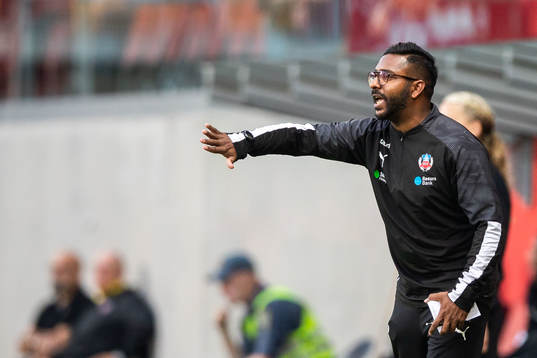 Helsingborgs tränare Alexander Tengryd