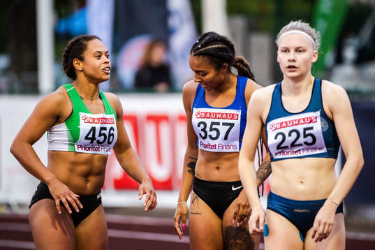Claudia Payton, Ullevi FK och Irene Ekelund, Spårvägens FK