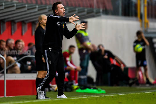 Östersunds tränare Ian Burchnall