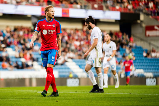 Helsingborgs Alexander Farnerud deppar