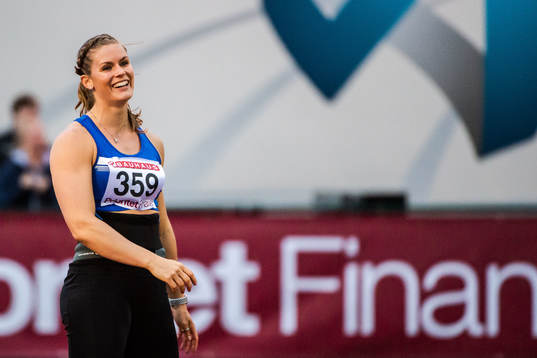 Ásdís Hjálmsdóttir, Spårvägens FK jublar