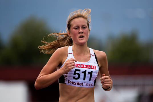 Johanna Larsson, Örgryte IS deltar i 5000 meter