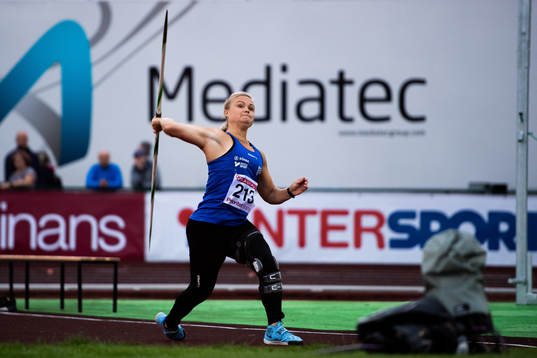 Anna Wessman, IFK Växjö deltar i spjut