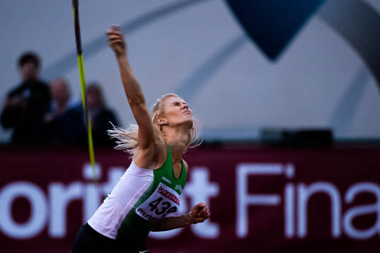 Mari Klaup, Ullevi FK deltar i spjut