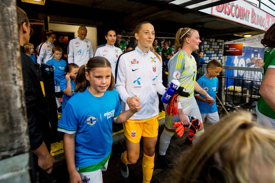 Goalkeeper Cecilie Fiskerstrand of Norway