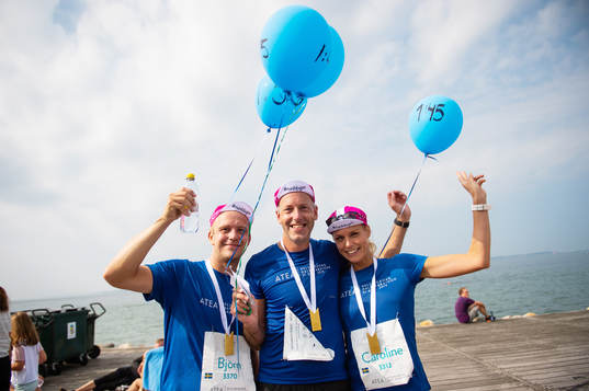 Björn svensson, Mikael Lindgren och Caroline Persson