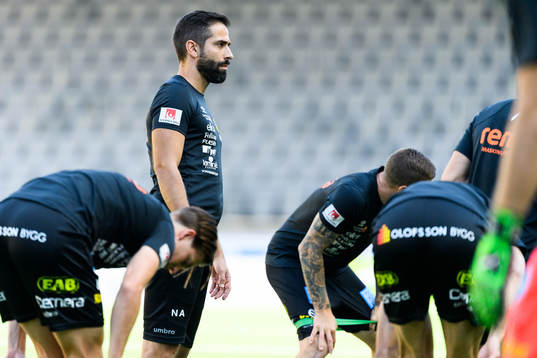 Elfsborgs assisterande manager Nuno De Almeida