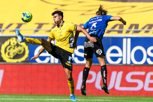 Elfsborgs Deniz Hümmet och Sirius Tim Björkström