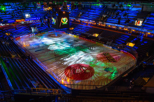 General view of Löfbergs Arena