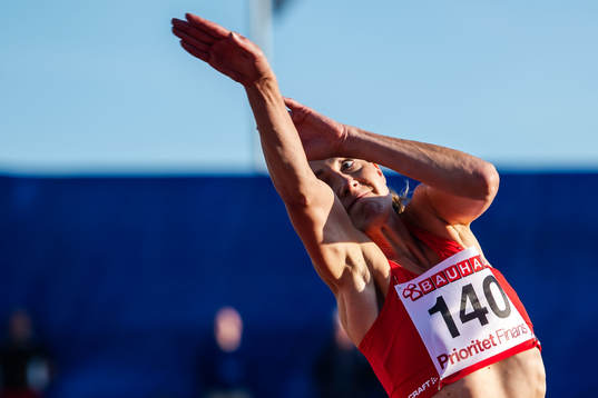 Sofie Skoog, IF Göta Karlstad deltar i damernas höjdhopp