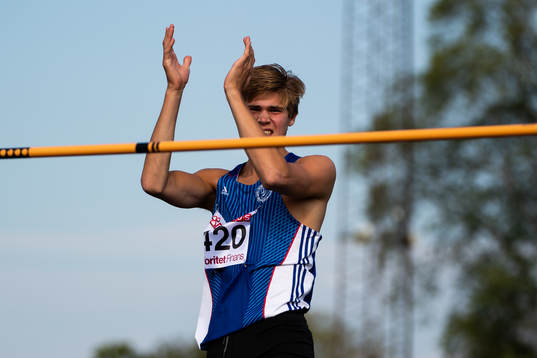 Fabian Delryd, Täby IS deltar i höjdhopp