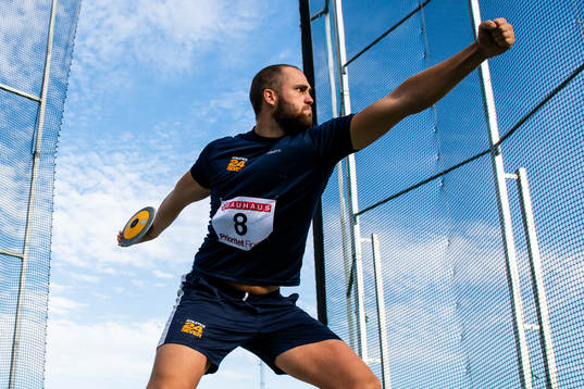 Jakob Gardenkrans, Athletics 24Seven SK deltar i diskus