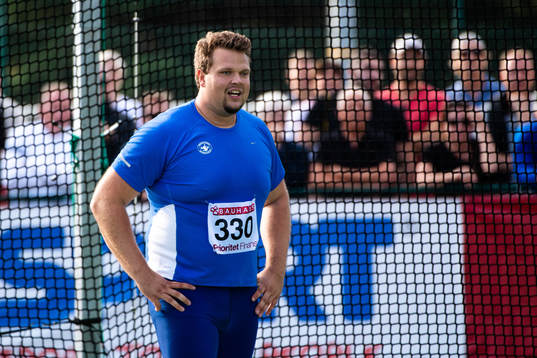 Daniel Ståhl, Spårvägens FK deltar i diskus och jublar